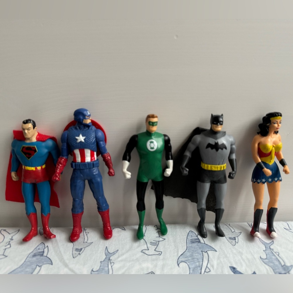 Superhero Action Figure Set